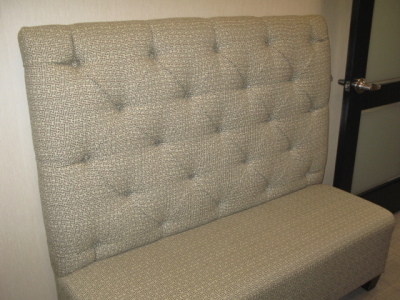 5--Upholstered Settee