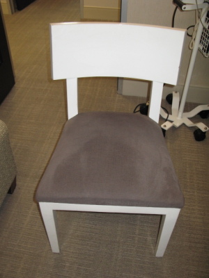 5--Upholstered - Wood Side Chairs