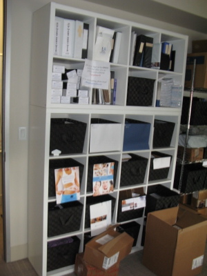 24 Cubby Storage Unit