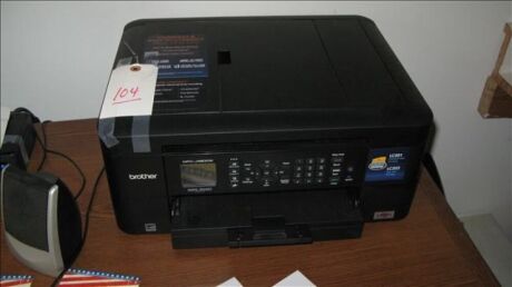 Lot--2 Brother inkjet color printers m/n LC201/LC203 *** PLEASE NOTE: This lot is offered subject to bulk bid offer on lot 118